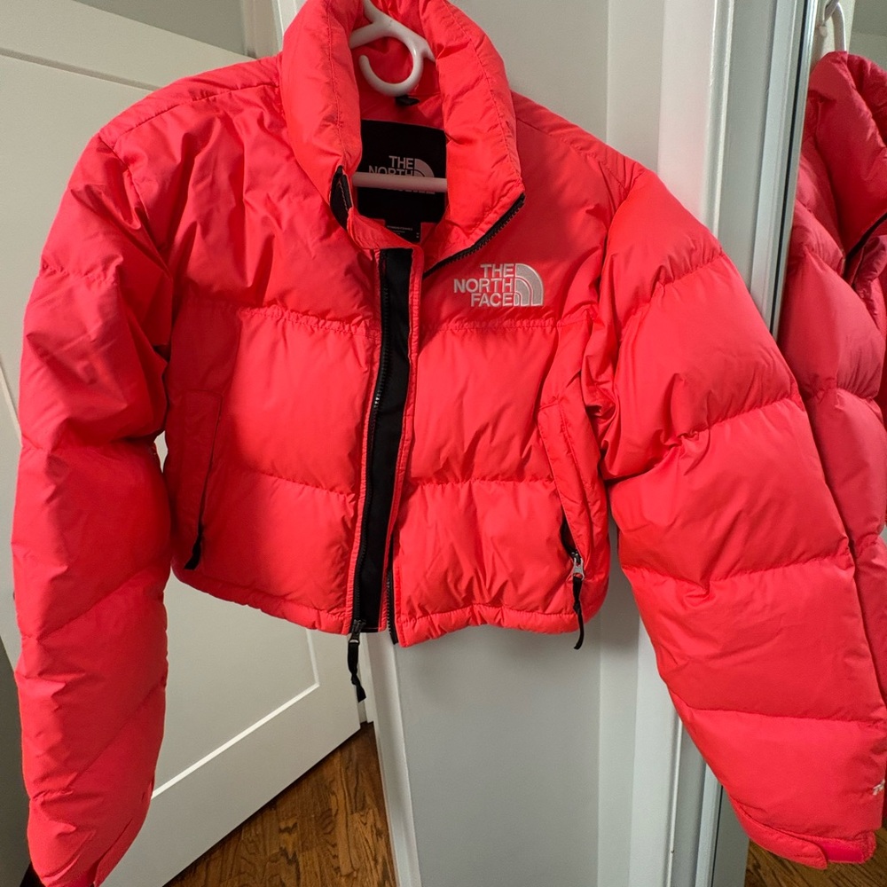 The North Face Women's Bomber Jacket - coral colour